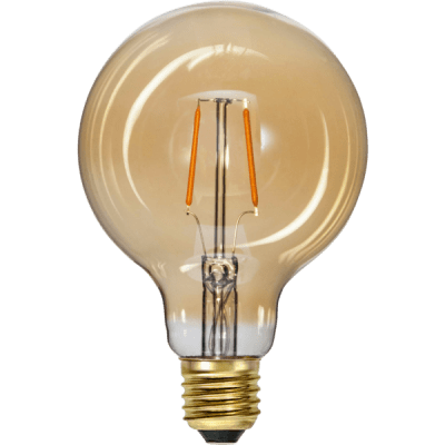 Glödlampa LED Amber E27 2000K 80lm
