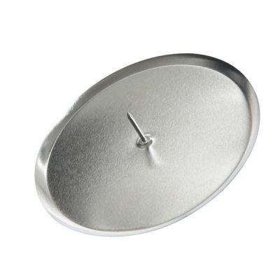 Ljushållare 8cm Silver 4-pack