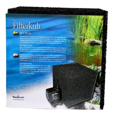 Filterkub 20x20x20cm