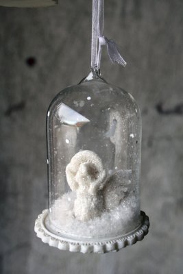 Glaskupa Ekorre 7x10cm