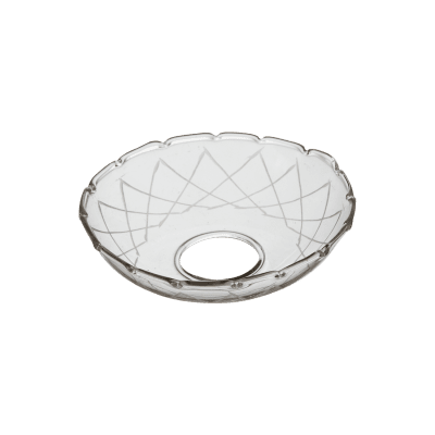 Ljusmanschett Glas 8x2,5cm