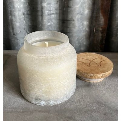 Doftljus Kanel Vit 8,5cm