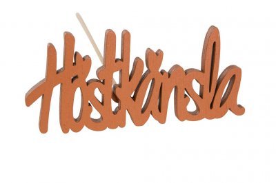 Höstkänsla stick 9cm Orange