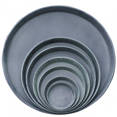 Fat Metall Mossgrön 12cm