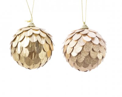 Julkula 8cm Guld