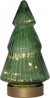 Glasdekoration Verde Grön 10,6xH19,5cm