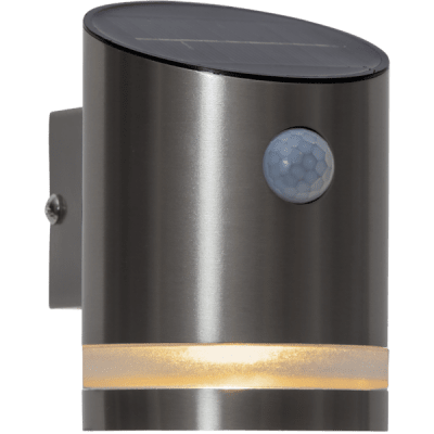 Solcellsvägglykta Venicini Silver 8,5xH12,5