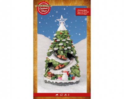Julgran LED 21,5x20x38cm