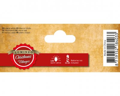 Spotlight 2,5x2,5x4,5cm 2-pack