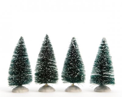 Julgranar 4x4x10cm 4-pack
