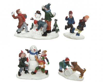 Figurer 4,5x6x5,5cm 2-pack