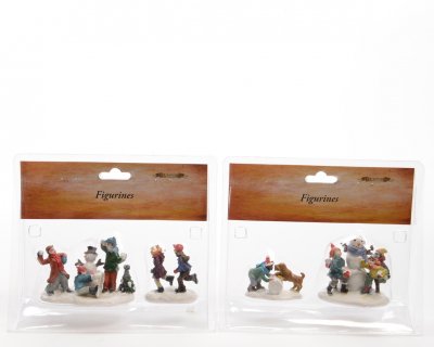 Figurer 4,5x6x5,5cm 2-pack