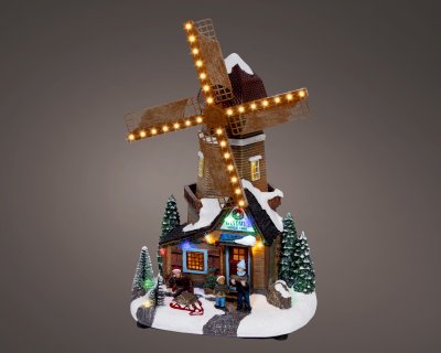 By LED Kvarn 17x20xH34cm