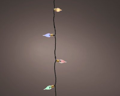 Ljusslinga LED Vintage Multi Twinkle 180st 17,9m