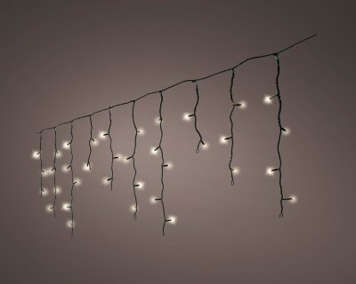 Istapp LED Twinkle Varmvit 119st 5m