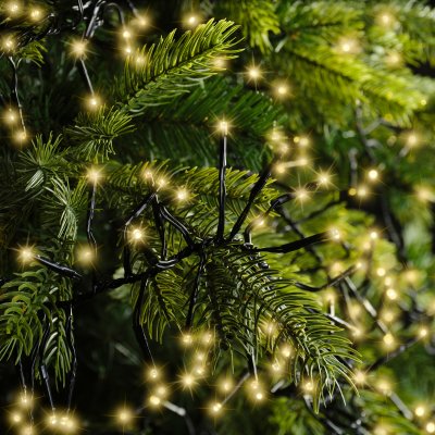 Ljusslinga LED Cluster Twinkle Soft Gold