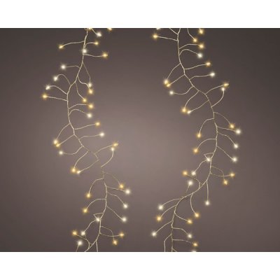 Ljusslinga Micro LED Compact Guld Twinkle Varmvit 1440st 18m