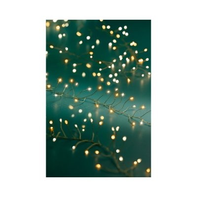 Ljusslinga Micro LED Compact Guld Twinkle Varmvit 1440st 18m