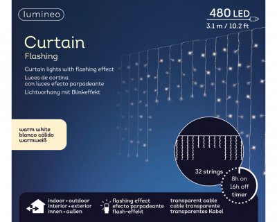 Ljusgardin LED B310 H200cm