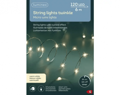 Ljusslinga LED Twinkle Varmvit