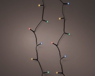 Ljusslinga LED Batteri Twinkle Multi 240st 17,9m