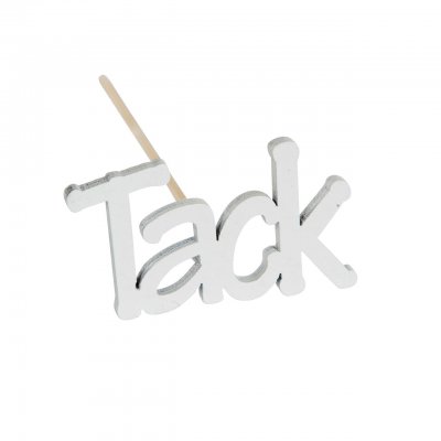 Tack stick Vit 5x3cm