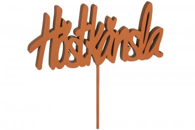 Höstkänsla stick 9x5cm Orange