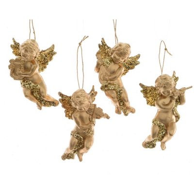 Ängel 10cm Guld