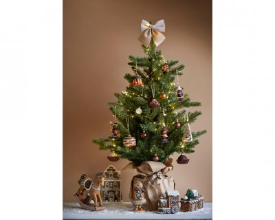 Pepparkakshus 12x10x20,5cm