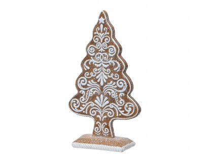 Pepparkaksgran 12,8x5,4x21,4cm
