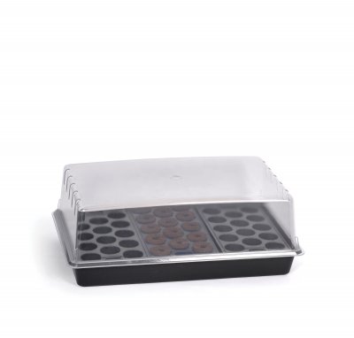 Drivhus, Mini-, Air med ventilation, 38x24cm