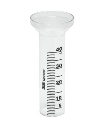 Glas Regnmätare Transparant