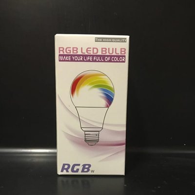 LED Lampa RGB med Fjärrkontroll
