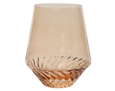 Dricksglas Bärnsten 10,2xH12,5cm