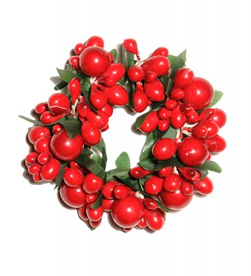 Ljusmanschett Röd 3cm