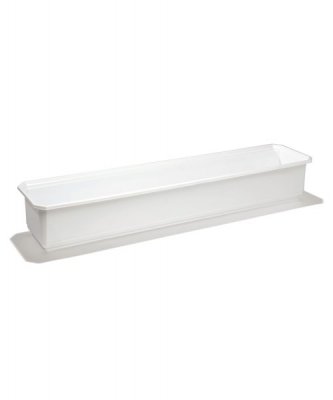 Blomlåda Vit 90cm