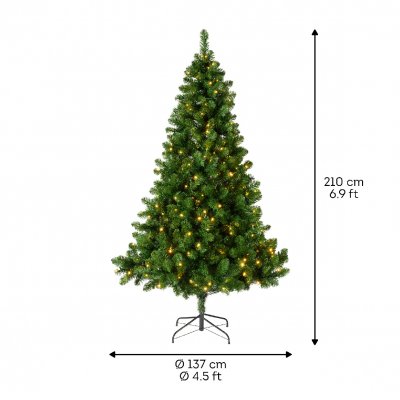 Konstgran / Julgran Imperial Pine LED 210cm
