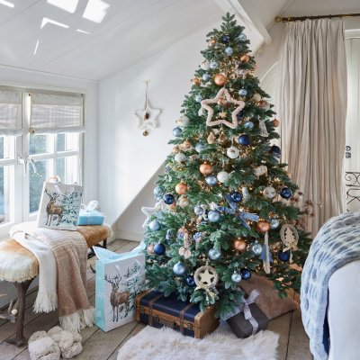 Konstgran / Julgran Trondheim Spruce Grön/blå 210cm