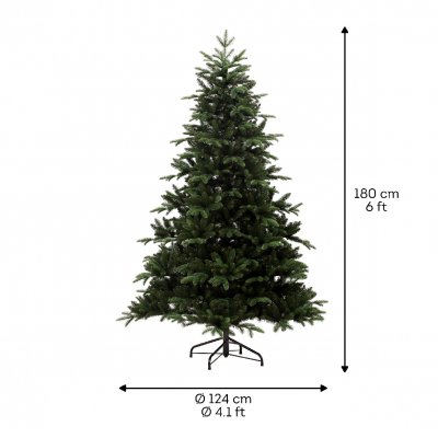 Konstgran / Julgran Noble Pine Grön 180cm