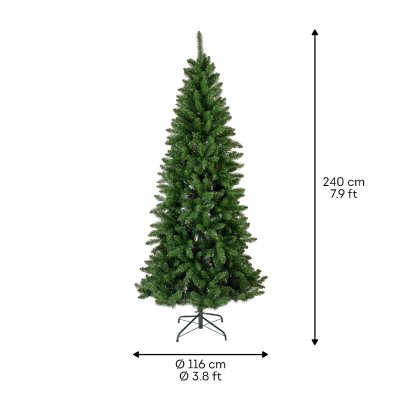 Konstgran / Julgran Lodge Slim Pine 240cm