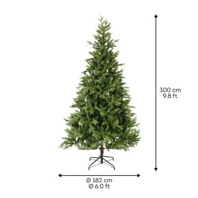Konstgran / Julgran Allison Pine Grön 300cm