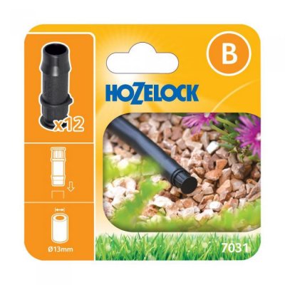 Ändplugg 13mm 12-pack
