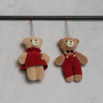 Nalle Röd 12cm Mix