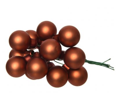 Kulor Tråd 2cm Orangebrun Matt 12-pack