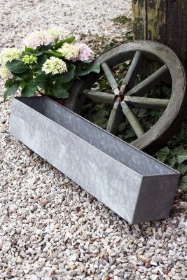 Zinklåda 75x14x14cm