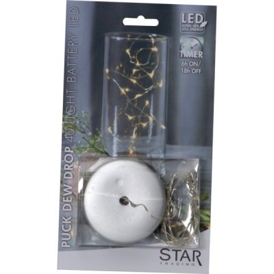 Ljusslinga Dew Drop 40st LED 200cm