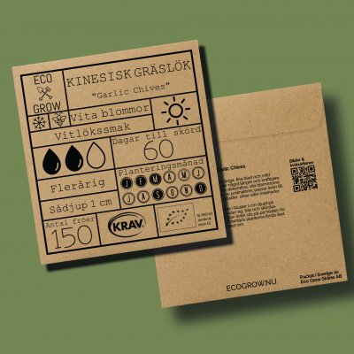 Gräslök, Kinesisk, Chinese Garlic, Ekologisk