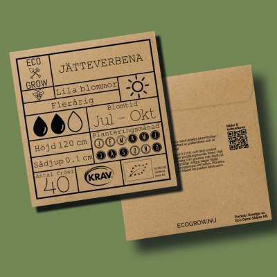 Verbena, Jätte-, Ekologisk