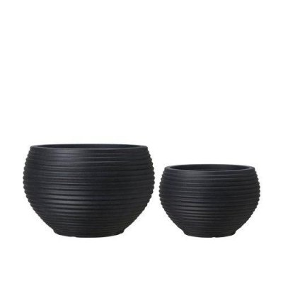 Kruka Alima Låg Svart