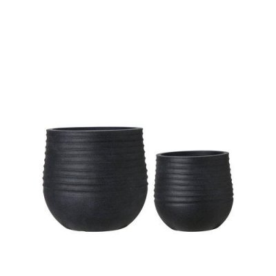 Kruka Alima Hög Svart